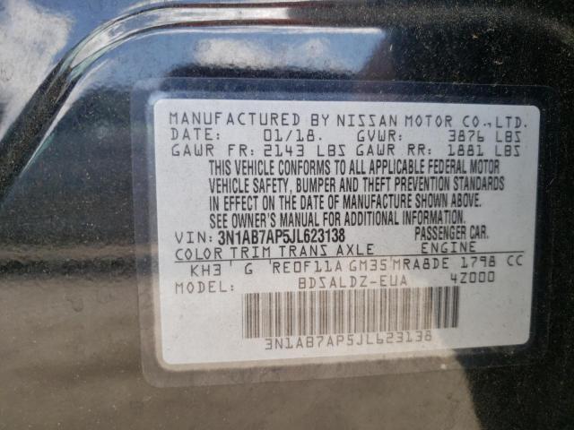 Photo 11 VIN: 3N1AB7AP5JL623138 - NISSAN SENTRA 