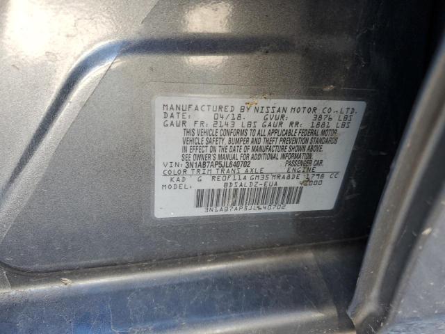 Photo 11 VIN: 3N1AB7AP5JL640702 - NISSAN SENTRA 