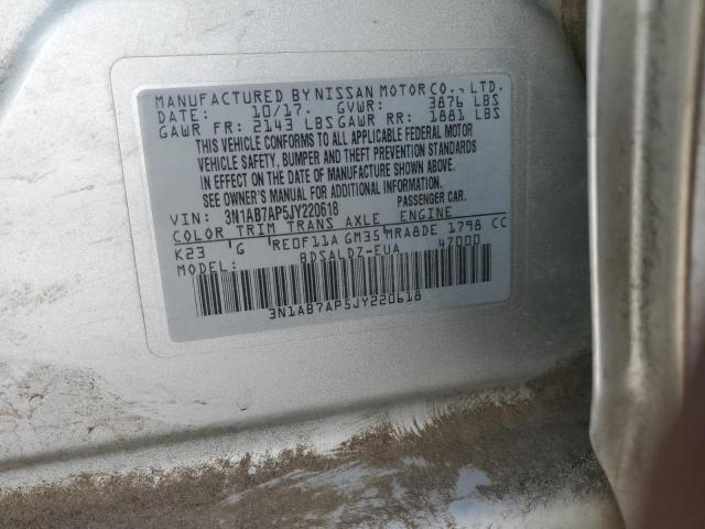 Photo 11 VIN: 3N1AB7AP5JY220618 - NISSAN SENTRA 