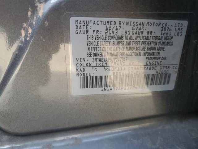 Photo 11 VIN: 3N1AB7AP5JY247947 - NISSAN SENTRA 