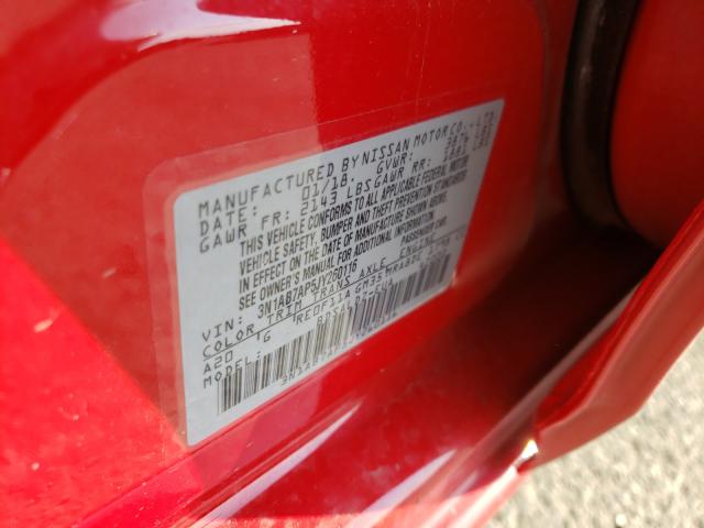 Photo 9 VIN: 3N1AB7AP5JY260116 - NISSAN SENTRA S 