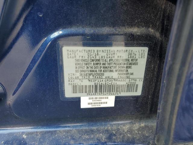 Photo 11 VIN: 3N1AB7AP5JY266269 - NISSAN SENTRA S 