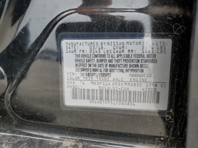 Photo 11 VIN: 3N1AB7AP5JY285856 - NISSAN SENTRA 