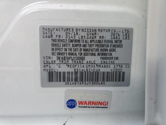 Photo 11 VIN: 3N1AB7AP5JY300680 - NISSAN SENTRA 