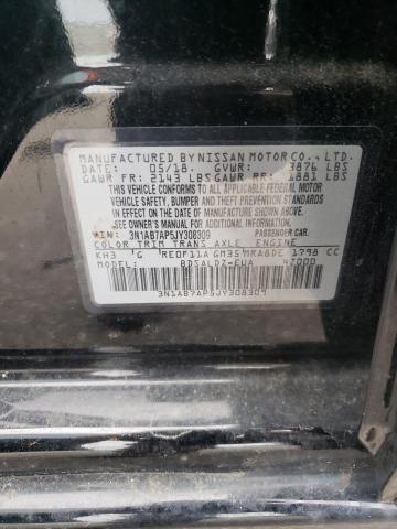 Photo 11 VIN: 3N1AB7AP5JY308309 - NISSAN SENTRA S 