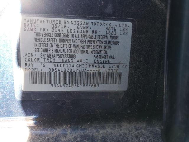 Photo 11 VIN: 3N1AB7AP5KY223889 - NISSAN SENTRA 