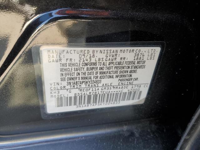 Photo 11 VIN: 3N1AB7AP5KY224833 - NISSAN SENTRA S 