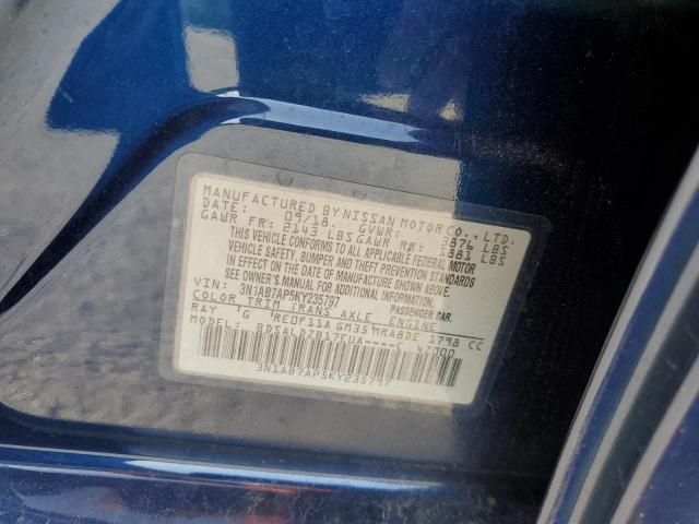 Photo 11 VIN: 3N1AB7AP5KY235797 - NISSAN SENTRA S 