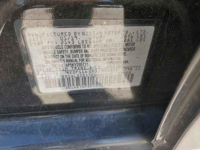 Photo 11 VIN: 3N1AB7AP5KY295711 - NISSAN SENTRA 