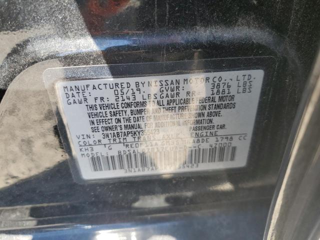 Photo 11 VIN: 3N1AB7AP5KY355423 - NISSAN SENTRA S 