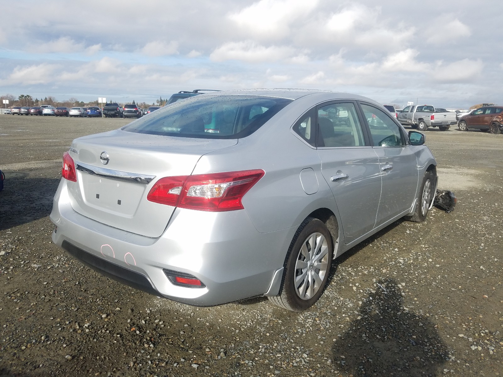 Photo 3 VIN: 3N1AB7AP5KY421419 - NISSAN SENTRA S 