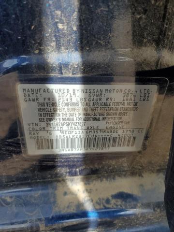 Photo 12 VIN: 3N1AB7AP5KY427897 - NISSAN SENTRA S 