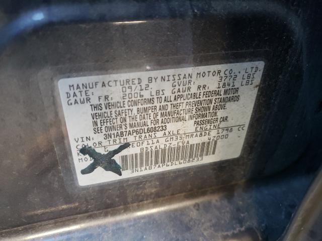 Photo 9 VIN: 3N1AB7AP6DL608233 - NISSAN SENTRA S 