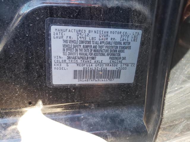 Photo 11 VIN: 3N1AB7AP6DL611987 - NISSAN SENTRA S 