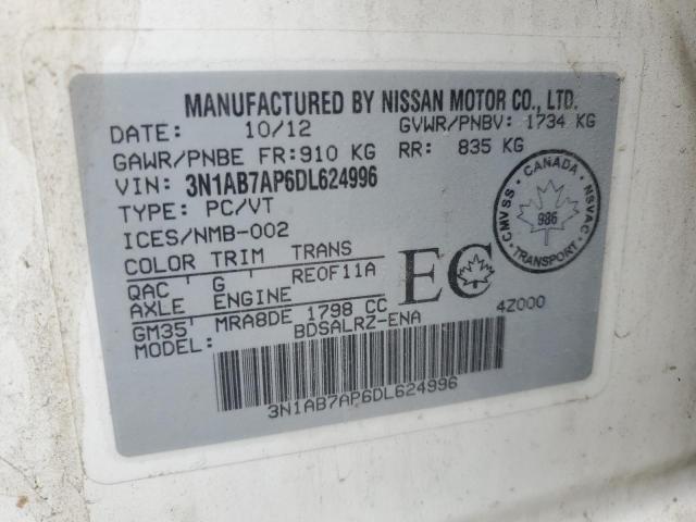 Photo 11 VIN: 3N1AB7AP6DL624996 - NISSAN SENTRA 