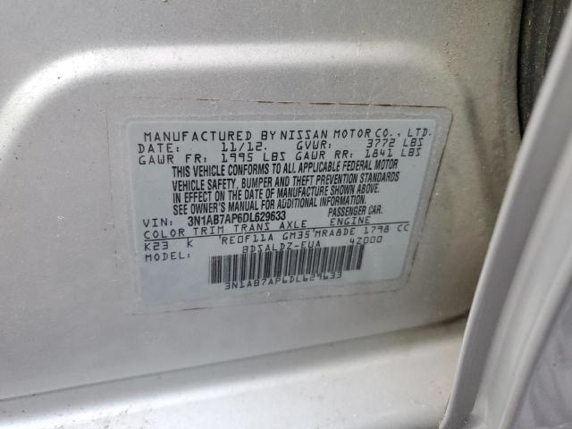 Photo 11 VIN: 3N1AB7AP6DL629633 - NISSAN SENTRA 