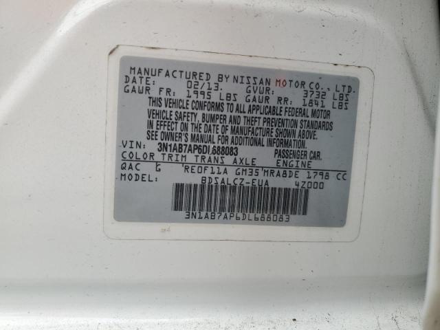 Photo 11 VIN: 3N1AB7AP6DL688083 - NISSAN SENTRA 