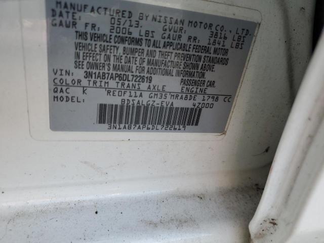 Photo 11 VIN: 3N1AB7AP6DL722619 - NISSAN SENTRA 