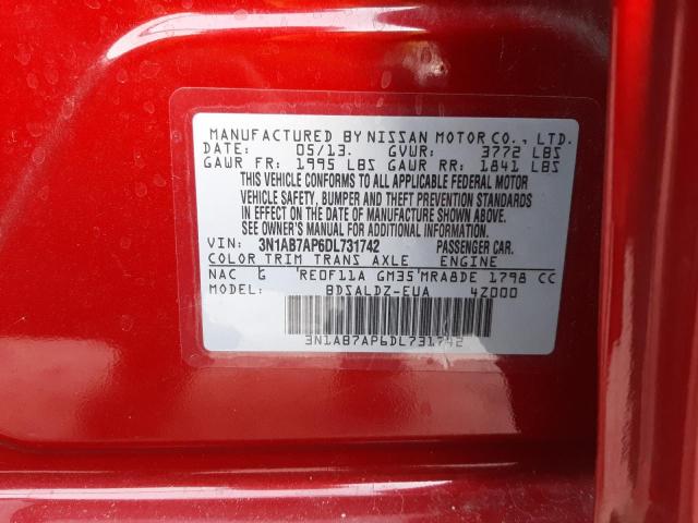 Photo 11 VIN: 3N1AB7AP6DL731742 - NISSAN SENTRA 