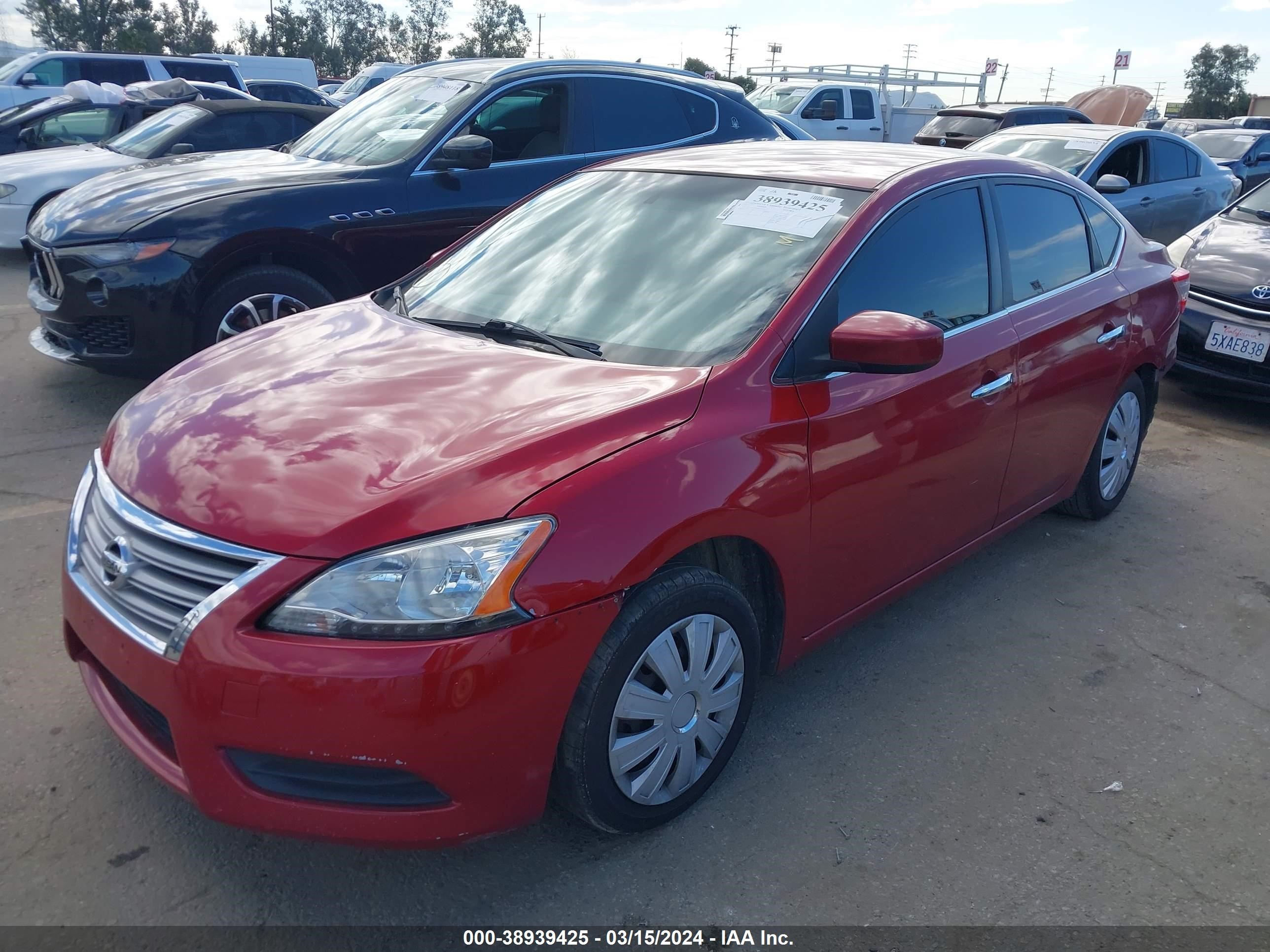 Photo 1 VIN: 3N1AB7AP6DL732325 - NISSAN SENTRA 