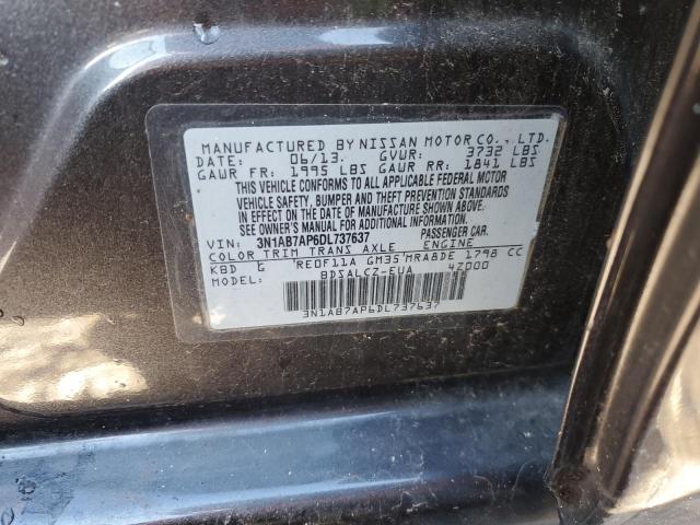 Photo 11 VIN: 3N1AB7AP6DL737637 - NISSAN SENTRA S 