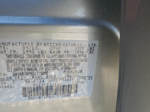 Photo 11 VIN: 3N1AB7AP6DL775000 - NISSAN SENTRA S 