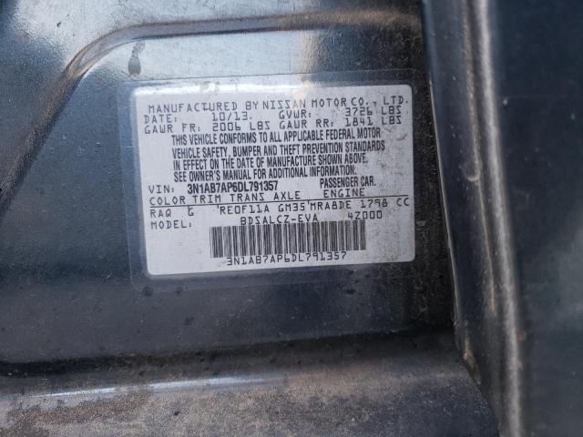 Photo 9 VIN: 3N1AB7AP6DL791357 - NISSAN SENTRA S 