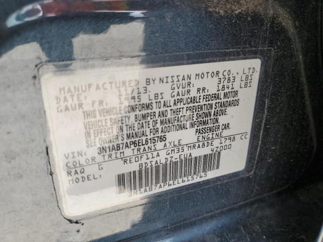 Photo 11 VIN: 3N1AB7AP6EL615765 - NISSAN SENTRA 