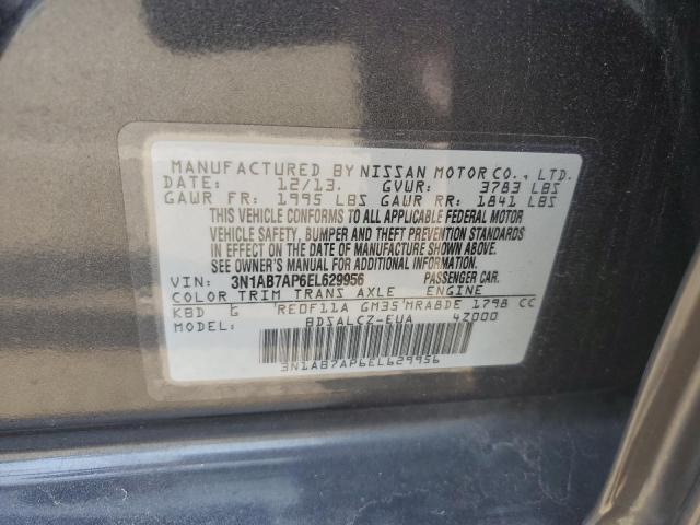 Photo 12 VIN: 3N1AB7AP6EL629956 - NISSAN SENTRA S 