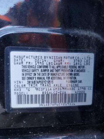 Photo 12 VIN: 3N1AB7AP6EY219516 - NISSAN SENTRA 