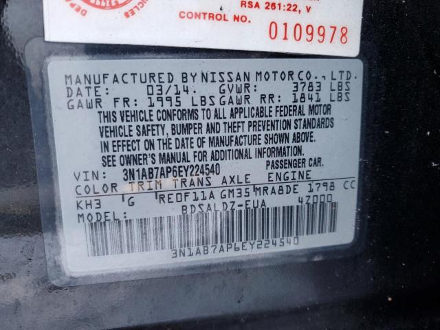 Photo 11 VIN: 3N1AB7AP6EY224540 - NISSAN SENTRA 