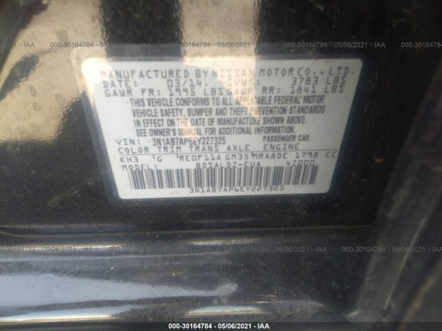 Photo 8 VIN: 3N1AB7AP6EY227325 - NISSAN SENTRA 