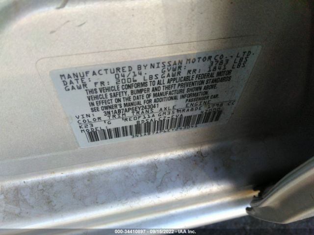 Photo 8 VIN: 3N1AB7AP6EY243041 - NISSAN SENTRA 