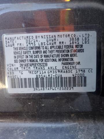 Photo 12 VIN: 3N1AB7AP6EY252239 - NISSAN SENTRA S 