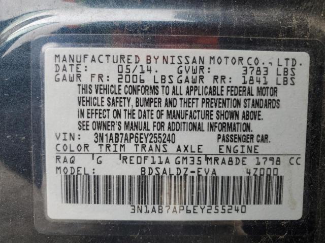 Photo 11 VIN: 3N1AB7AP6EY255240 - NISSAN SENTRA 