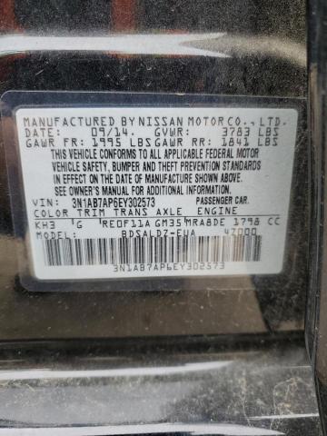 Photo 12 VIN: 3N1AB7AP6EY302573 - NISSAN SENTRA 