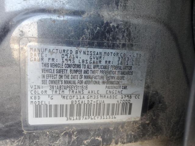 Photo 11 VIN: 3N1AB7AP6EY311516 - NISSAN SENTRA 