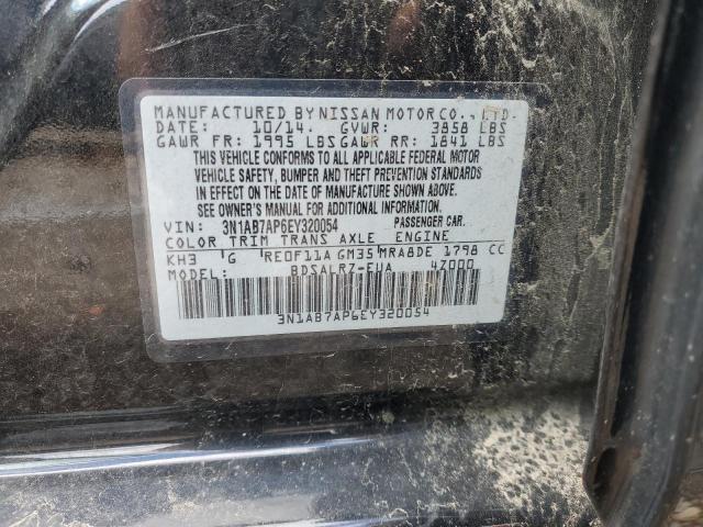 Photo 9 VIN: 3N1AB7AP6EY320054 - NISSAN SENTRA 