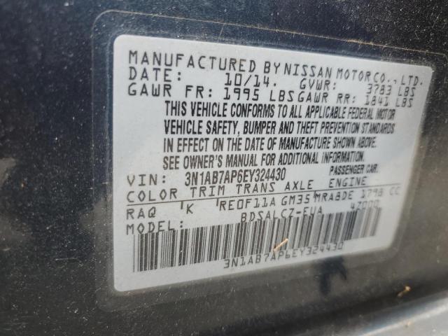 Photo 11 VIN: 3N1AB7AP6EY324430 - NISSAN SENTRA S 