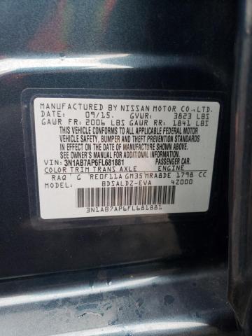 Photo 11 VIN: 3N1AB7AP6FL681881 - NISSAN SENTRA 