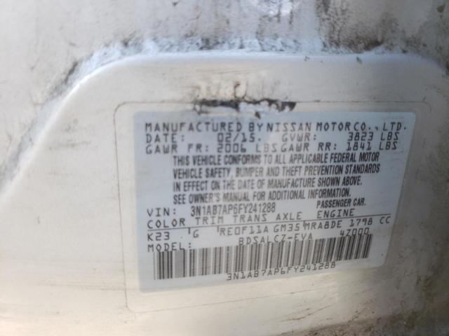 Photo 11 VIN: 3N1AB7AP6FY241288 - NISSAN SENTRA 