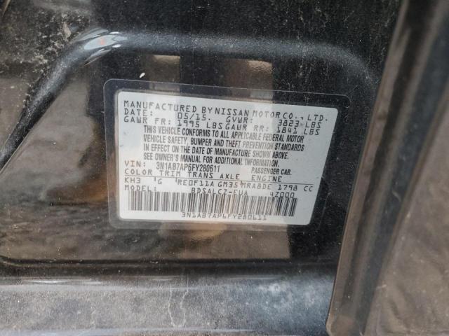 Photo 11 VIN: 3N1AB7AP6FY280611 - NISSAN SENTRA S 