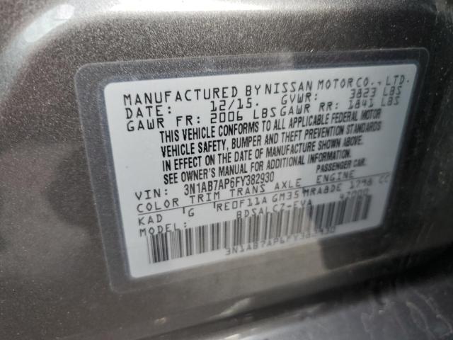 Photo 11 VIN: 3N1AB7AP6FY382930 - NISSAN SENTRA 