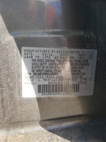 Photo 11 VIN: 3N1AB7AP6GL652057 - NISSAN SENTRA S 