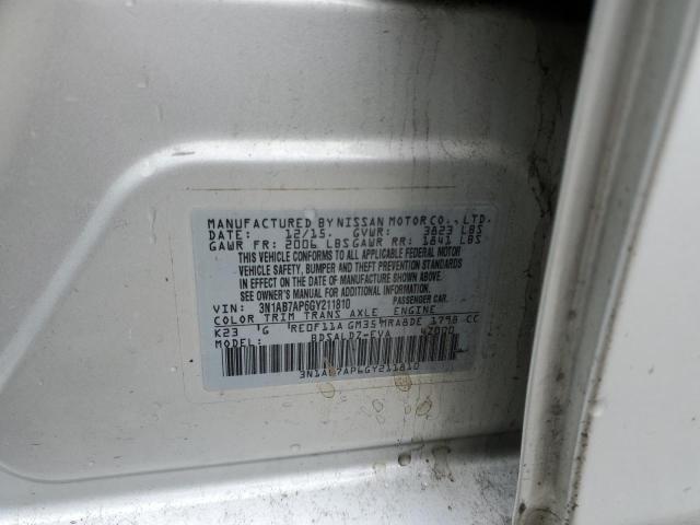 Photo 12 VIN: 3N1AB7AP6GY211810 - NISSAN SENTRA S 