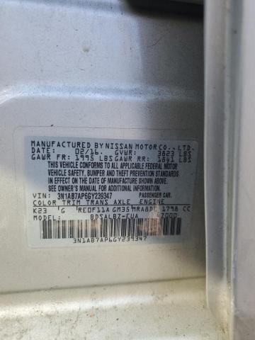 Photo 12 VIN: 3N1AB7AP6GY239347 - NISSAN SENTRA 