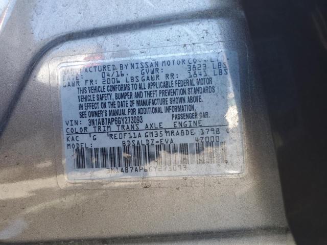 Photo 11 VIN: 3N1AB7AP6GY273093 - NISSAN SENTRA 