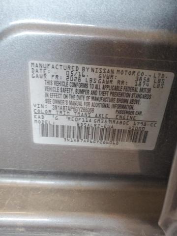 Photo 11 VIN: 3N1AB7AP6GY286068 - NISSAN SENTRA 