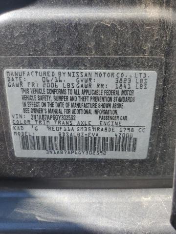 Photo 11 VIN: 3N1AB7AP6GY302592 - NISSAN SENTRA 