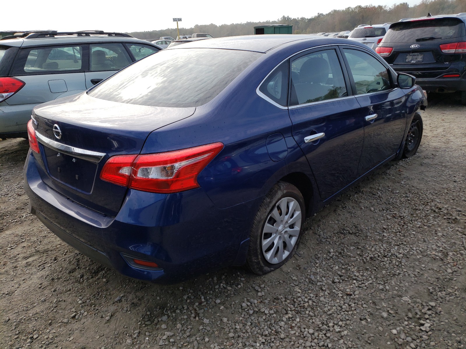 Photo 3 VIN: 3N1AB7AP6GY307596 - NISSAN SENTRA S 